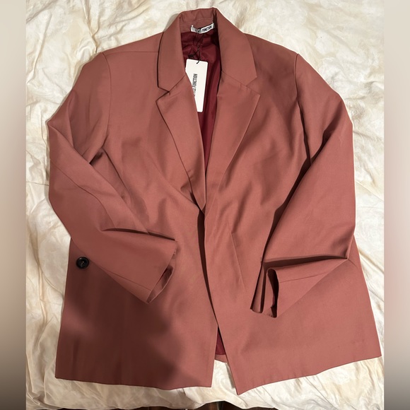 Business or party blazer in dusty rose, tags on - Picture 3 of 4
